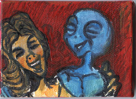 alien art same humor tim kelly artist nyc similar alien