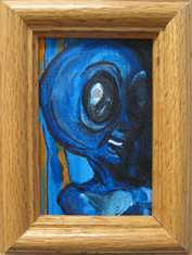 alien portrait of tim kelly artist