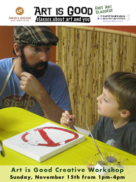 art is good workshop tim kelly artist david s. zocchi brain tumor center art class new jersey surftaco belamr