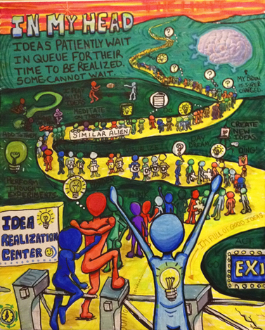 tim kellys head full of good ideas brooklyn art nyc tim kelly