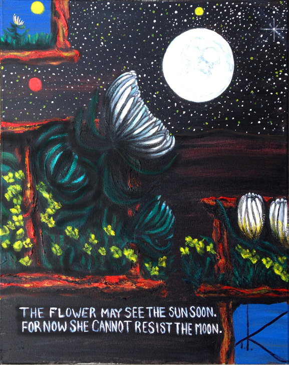 tim kelly artist nyc brooklyn art is good moon art