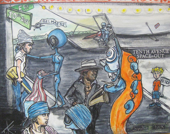 similar alien bruce springsteen and e street band tim kelly artist