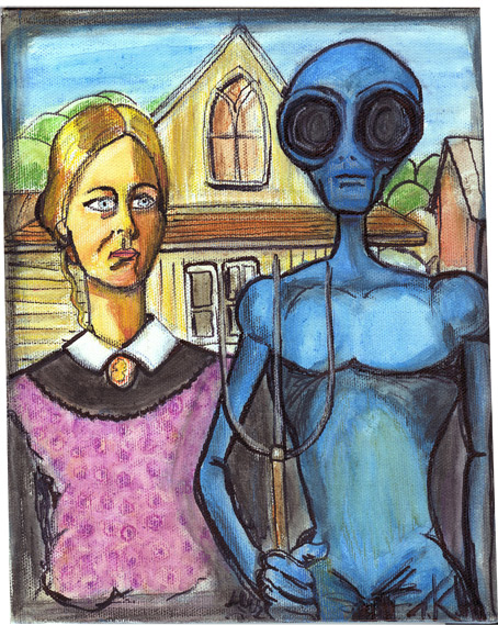 aline gothic art tim kelly artist new york nyc alien art tk similar alien