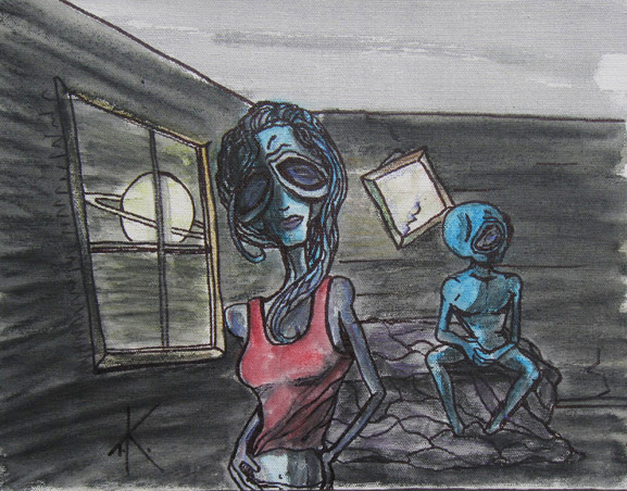 similar alien tim kelly artist alien heartache