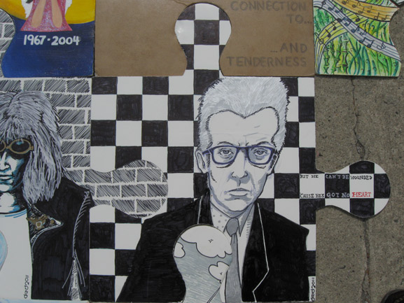 puzzle art project tim kelly artist elvis costello art