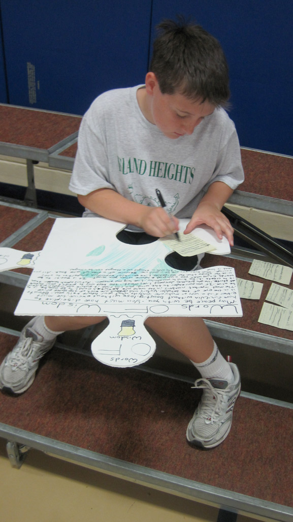 puzzle installation & collaborative project island heights elementary school island heights nj tim kelly artist