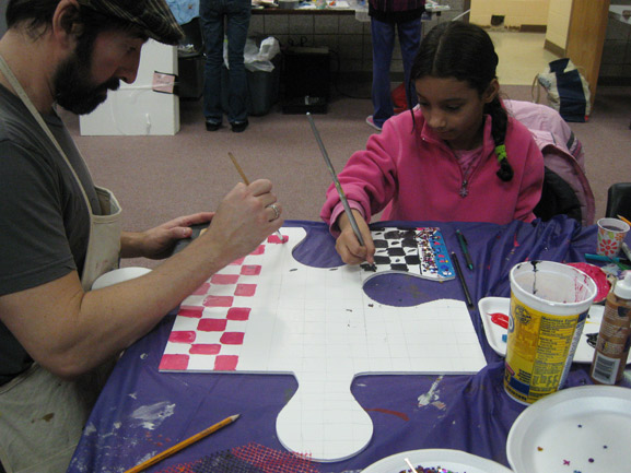 puzzle project art tim kelly monmouth county library system marlboro puzzleartproject.com installation nyc collaboration art is good workshop