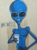 similar akien got milk tim kelly artistAliens pop culture